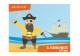 Búsqueda del tesoro El tesoro pirata - 8-11 años